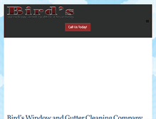 Tablet Screenshot of birdswindowandgutter.us